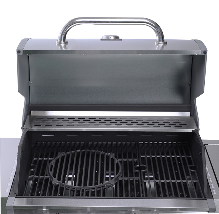 Kotak Api Enamel Stainless Steel dari Gas Grill Barbecue